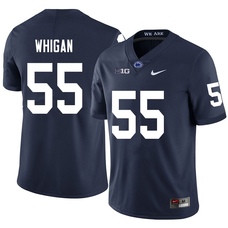 Men #55 Anthony Whigan Penn State Nittany Lions College Football Jerseys Sale-Navy - Click Image to Close